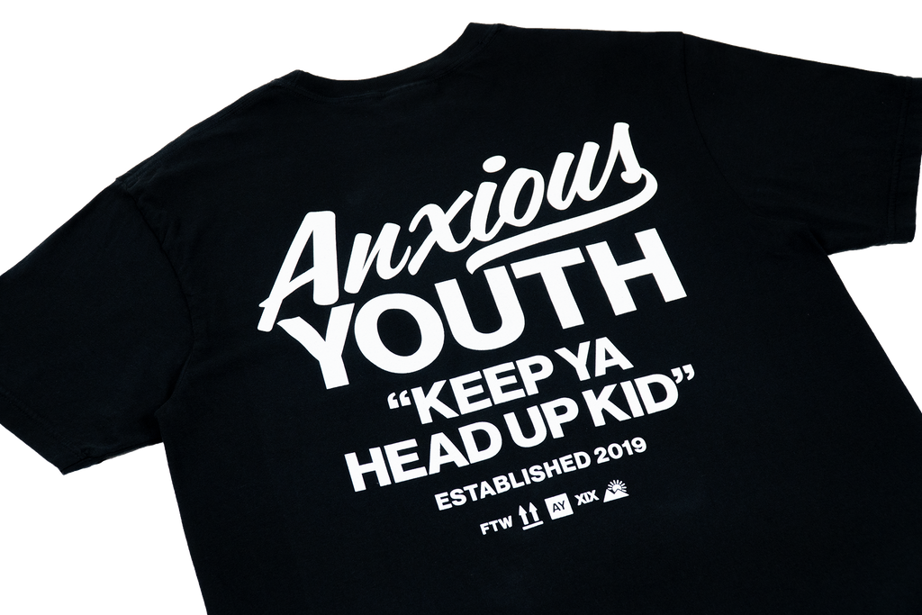 KEEP YA HEAD UP BLACK TEE