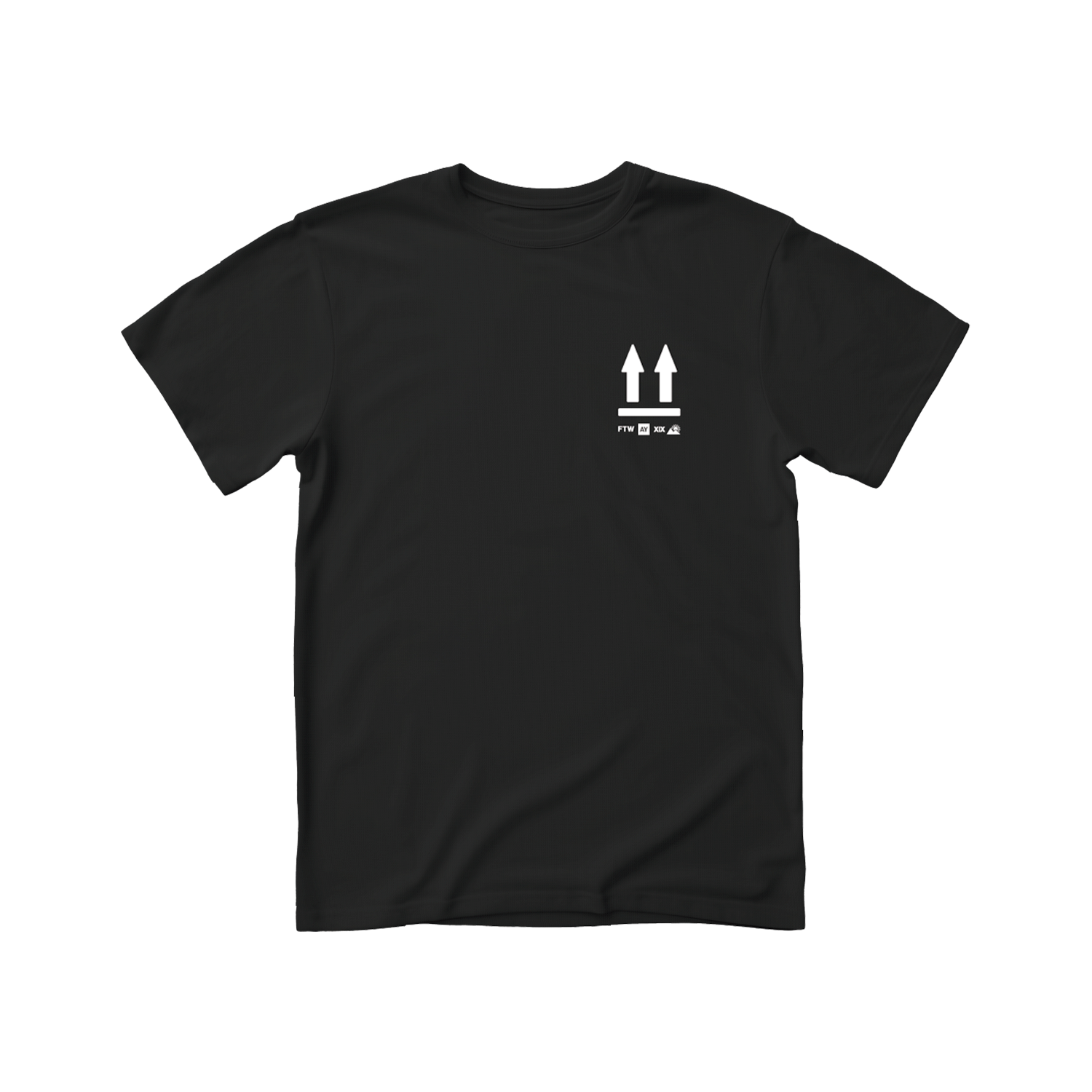 KEEP YA HEAD UP BLACK TEE