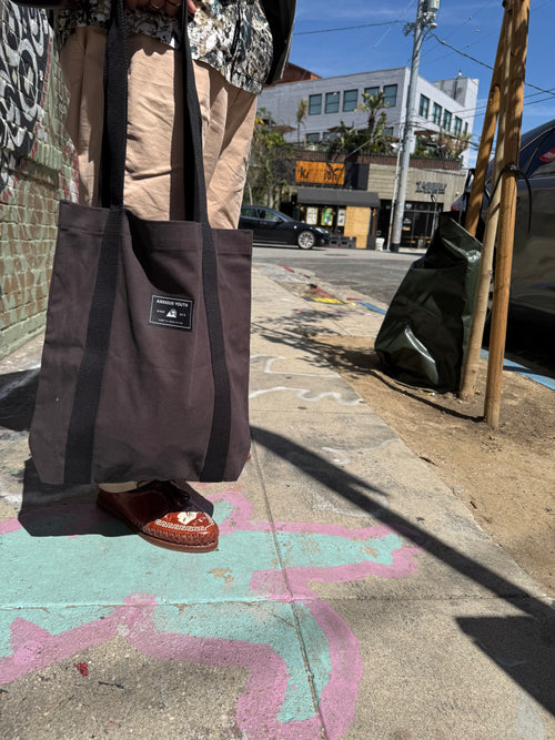 CLUB ANXIOUS | TWO TONE TOTE BAG