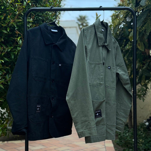 CLUB ANXIOUS CHORE JACKET | BLACK