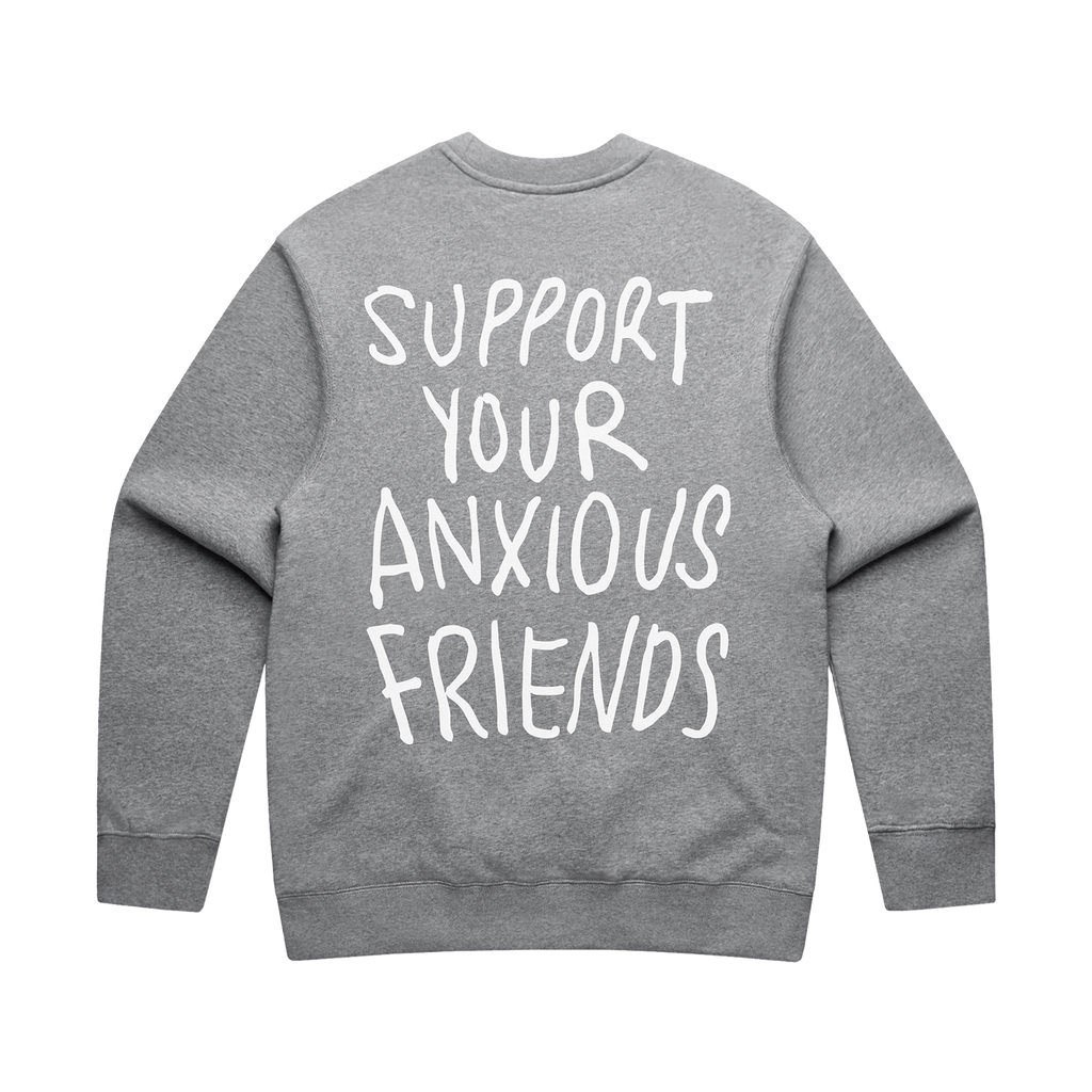 SYAF | GREY CREW NECK
