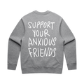 SYAF | GREY CREW NECK