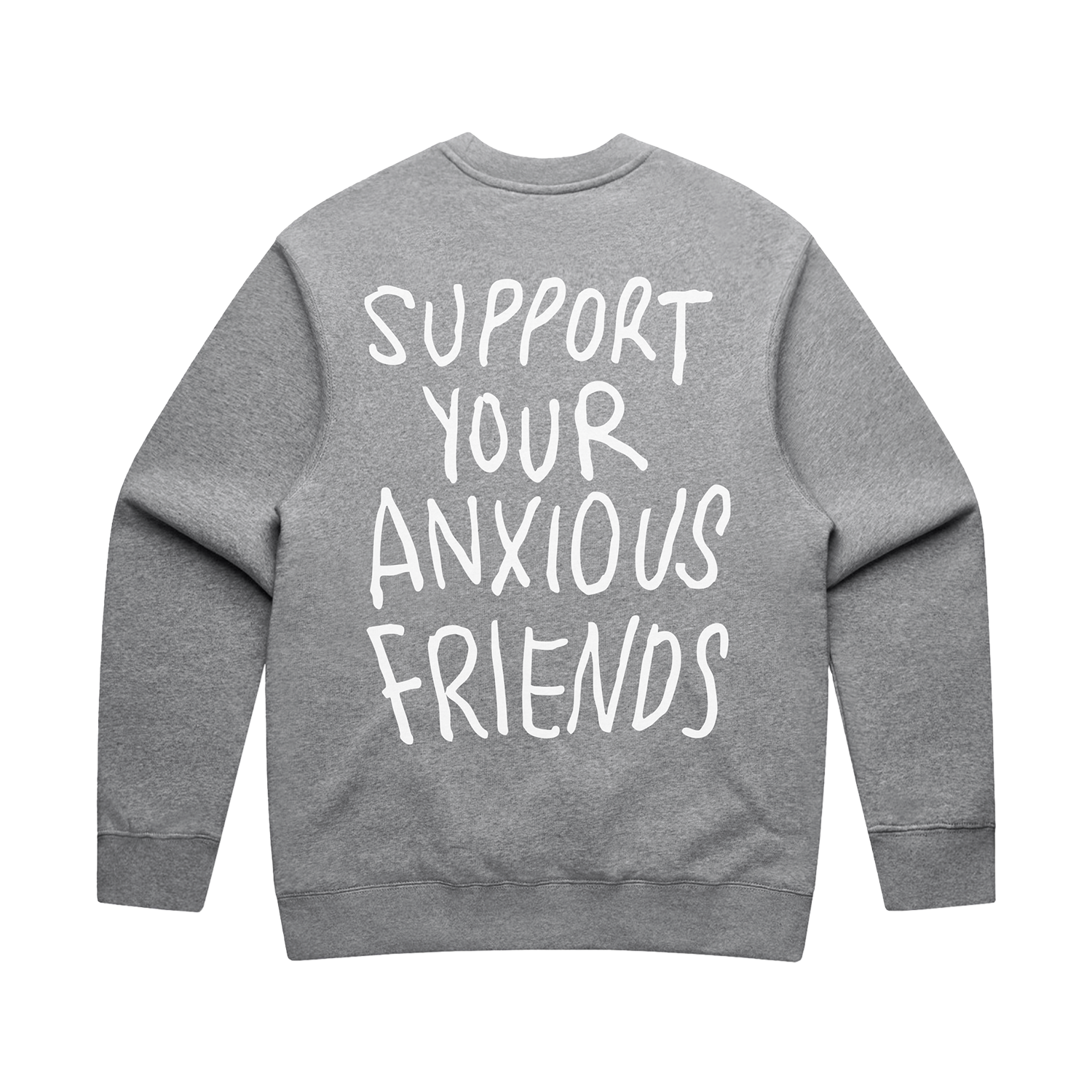 SYAF | GREY CREW NECK